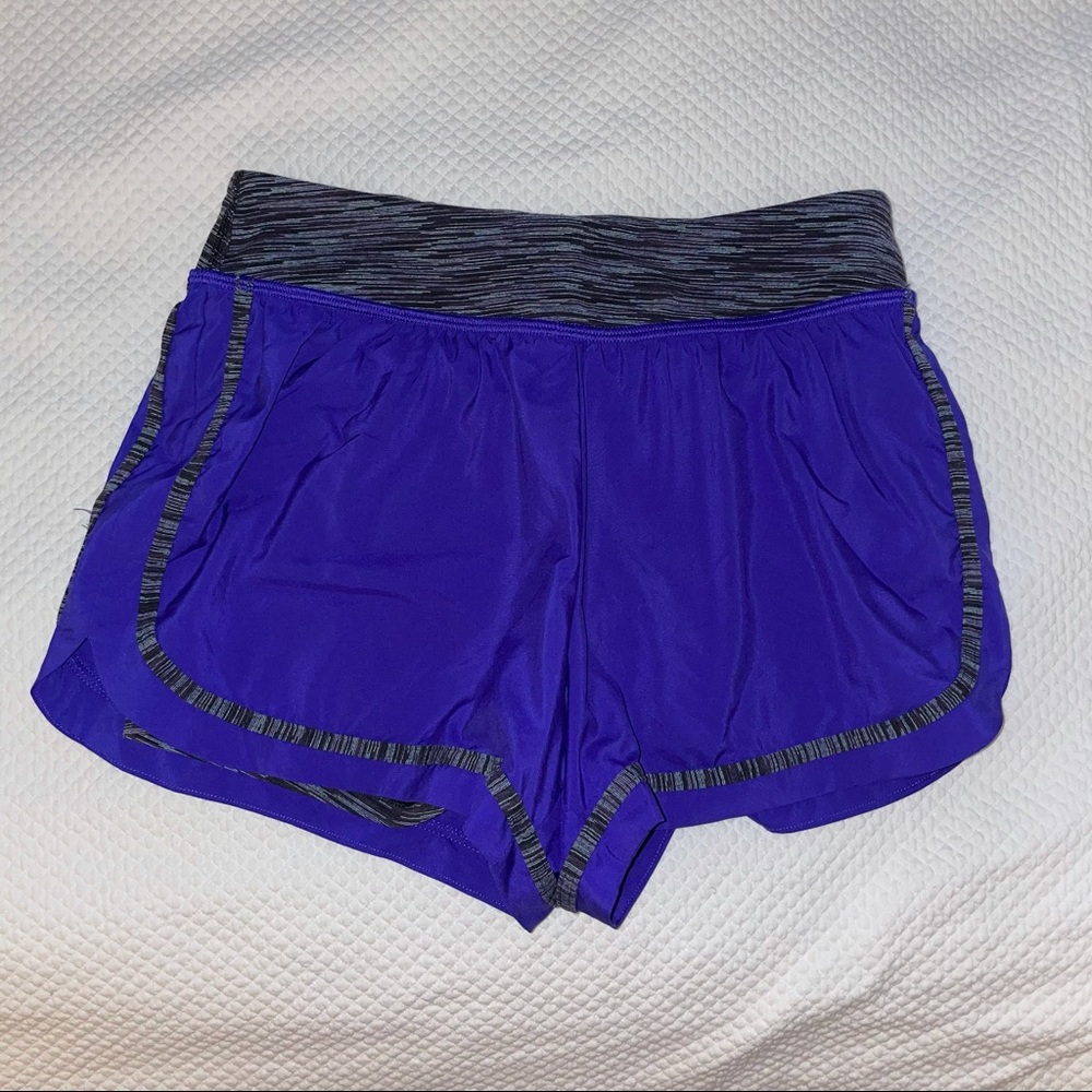 VSX Victoria Secret purple blue athletic shorts - Picture 2 of 7